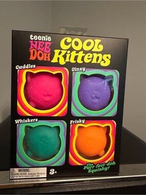 NeeDoh Teenie Cool Kittens